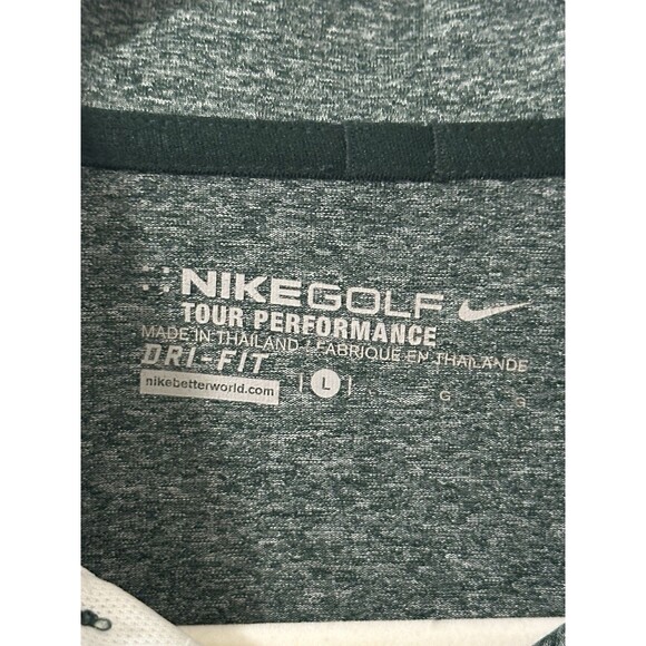 Nike Golf Oregon Ducks Dri Fit Polo Shirt Mens Large Green Short Sleeve - Picture 3 of 10